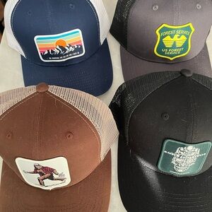 4 SnapBack Trucker Hats. PNW Apparel.